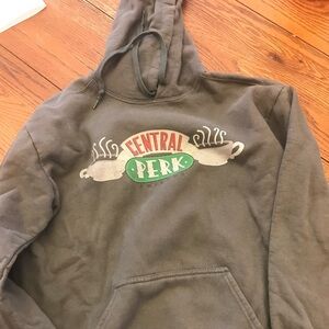 Friends Central Perk hooded sweatshirt - used - adult medium